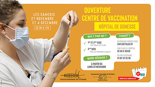 ouverture du centre de vaccination