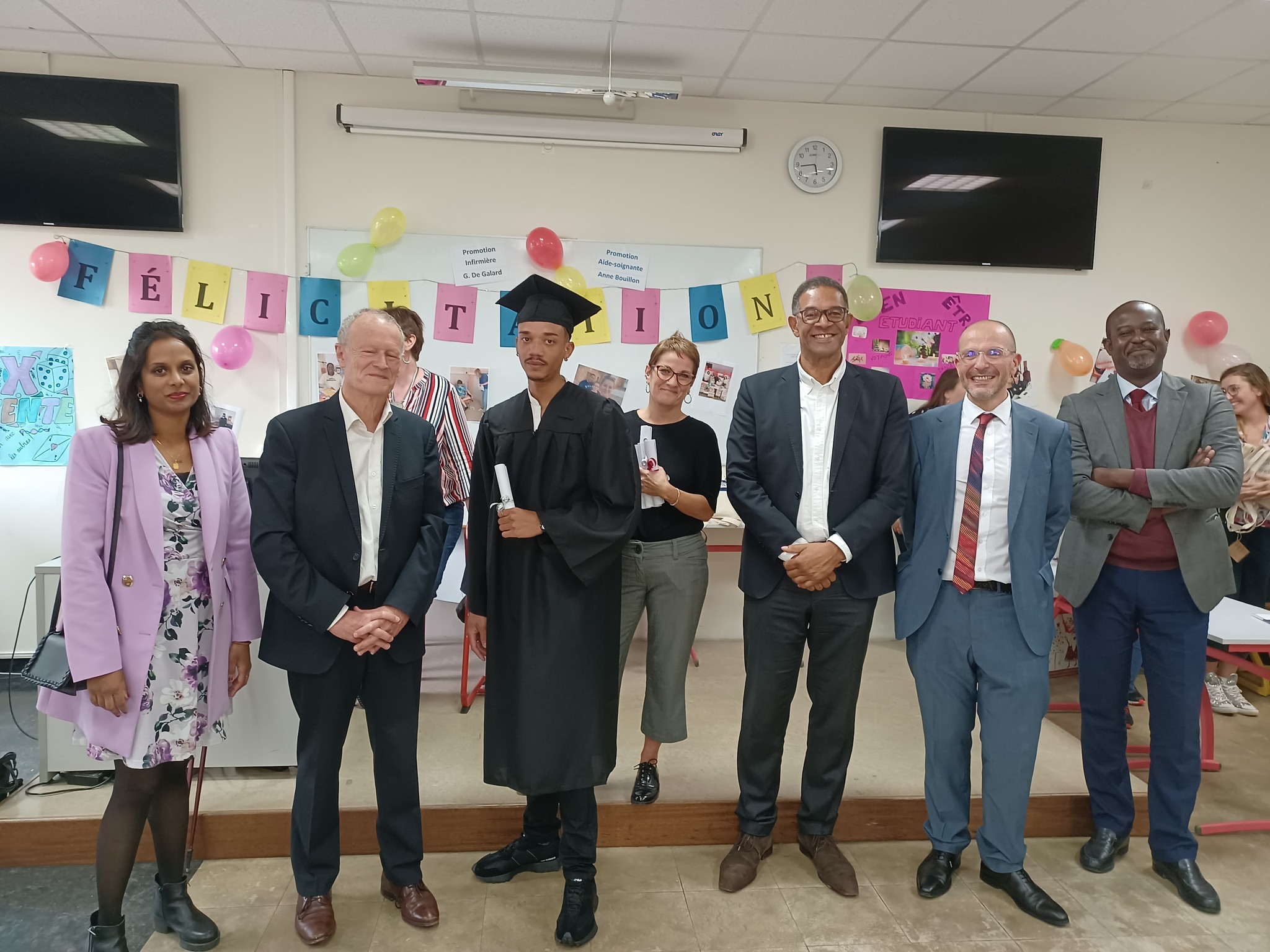 Remise des diplômes des étudiants de l'Institut de formation en soins infirmiers (IFSI) et de l'Institut de formation des aides-soignants (IFAS)