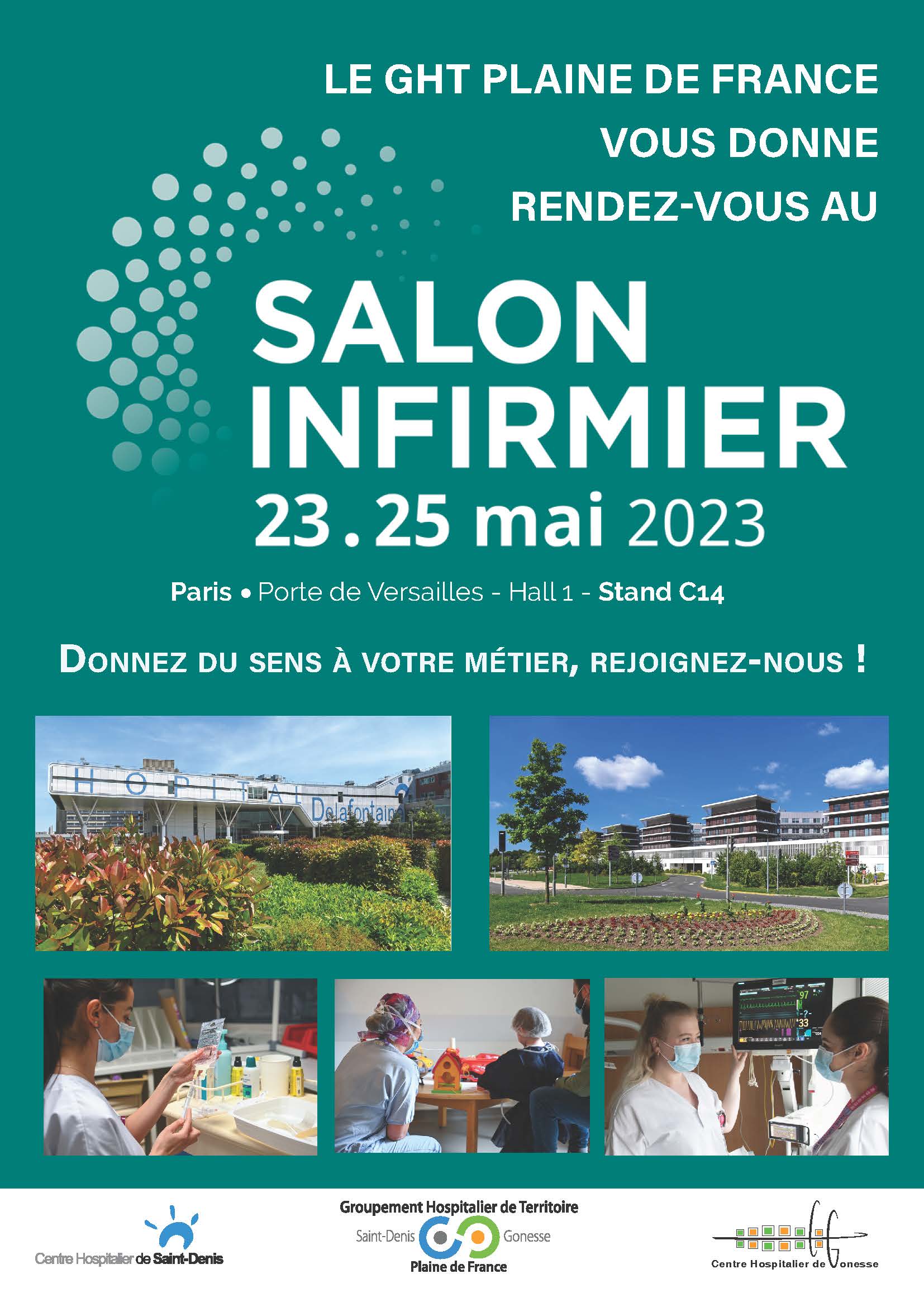 affiche salon infirmier 2023