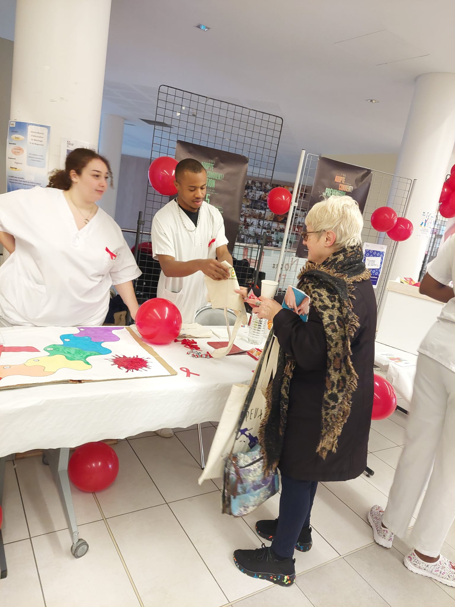 Journée mondiale de lutte contre le SIDA au CH de Gonesse