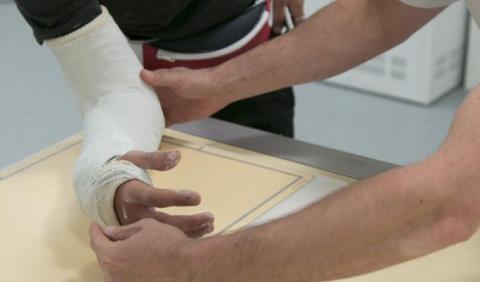 un patient en radiologie