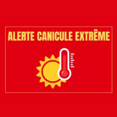site Une VISUEL CANICULE